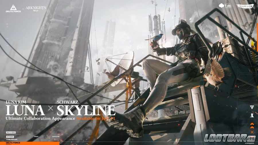 SKIN LUNA SCHWARZ SKYLINE